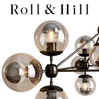 Roll & Hill Modo Chandelier - 3 Sided