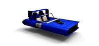 Diecast model of M-68 Landspeeder of Han Solo Scale 1 to 24 | 3D