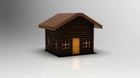 Log Cabin | 3D