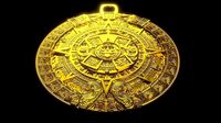 Aztec sun calendar Piedra del Sol | 3D