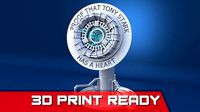 Tony Stark Heart  IronMan Arc Reactor | 3D
