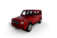 Low Poly Car - Mercedes Benz G-Class 2019 Red