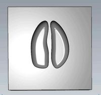 MakeIT Elk Feet Print Mold With Top Frame
