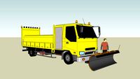 camion chasse-neige cofiroute