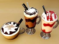 Classic Milkshake Moca Mix Coffee and Hot Chocolate Cup