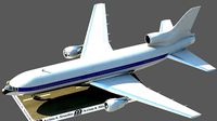 3D model of Airplane Lockheed L-1011 TriStar