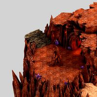 Shennong Fortress-lower right mountain