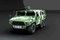 China Army Dongfeng Warrior Armored vehicle
