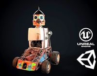 Post apocalypse robot - Little bully
