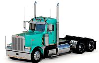 Peterbilt 379 with interior