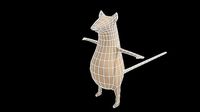Low poly mouse