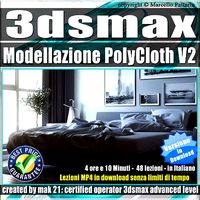 3ds max Modellazione in PolyClotV2Tutorial MP4