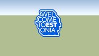 'Welcome to Estonia' logo