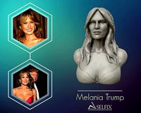 Melania Trump 3D bust sculpture | 3D