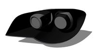 VW Touran head light