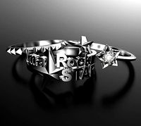 I am a rock star ring | 3D