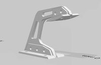 Swan neck wing for RC  | 3D