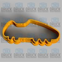 Boot Soccer - Botin Futbol Cookie Cutter | 3D