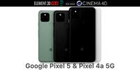 Google Pixel 5 and 4a 5G all colors