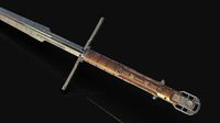 Old sword the guardia SCI-FI
