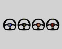 MOMO Steering Wheel with 4 Different Version 280mm | 3D