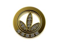 Gold sign 9134 | 3D