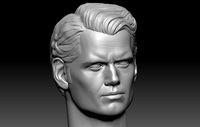 Superman DCEU Henry Cavill head | 3D