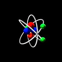 3D animated Atom modle