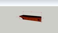 Hanging wall Shelf