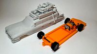 MILLER METEOR - ECTO-1 1959 GHOSTBUSTERS SLOT CAR CHASSIS