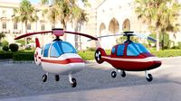 Cartoon Helicopter