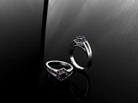 jewelry ring with gems