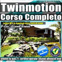 Twinmotion 2020 e 2021 2022 Corso Completo Tutorial MP4