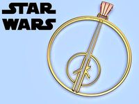 Star Wars Jedi Medallion cosplay 3d model for print | 3D