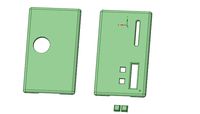 Billetbox Panels rev 4 with cutouts | 3D