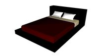 Blu Dot Dodu Queen Bed by Smart Furniture lit 2 places