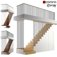 Staircase with storage