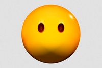 Emoji Face Without Mouth