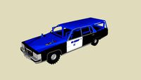 Modified cadillac fleetwood derby car