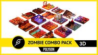 Polygon Zombie Combo Pack