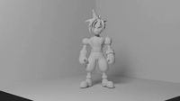 Cloud Strife figure for 3d printing | 3D