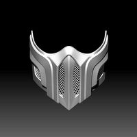 Sub Zero mask for cosplay Mortal Kombat 11 MK 3D print model | 3D