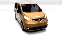 NISSAN EVALIA NV-200 LOWPOLY