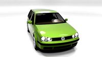 VW GOLF 4 VARIANT LOWPOLY