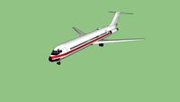 Janet Dc-9 -space shuttle nose-