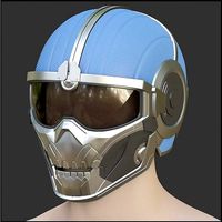 Best details Taskmaster helmet mask cosplay Black Widow Marvel | 3D