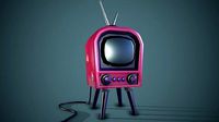 Stylized Retro Tv - Tutorial Included