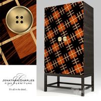 Jonathan Charles - Tartan Haberdashery chest