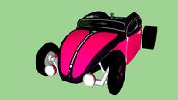 VW coccinelle hot rod