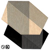 Carpet RD Grid Kilim by Amini 305x370 cm